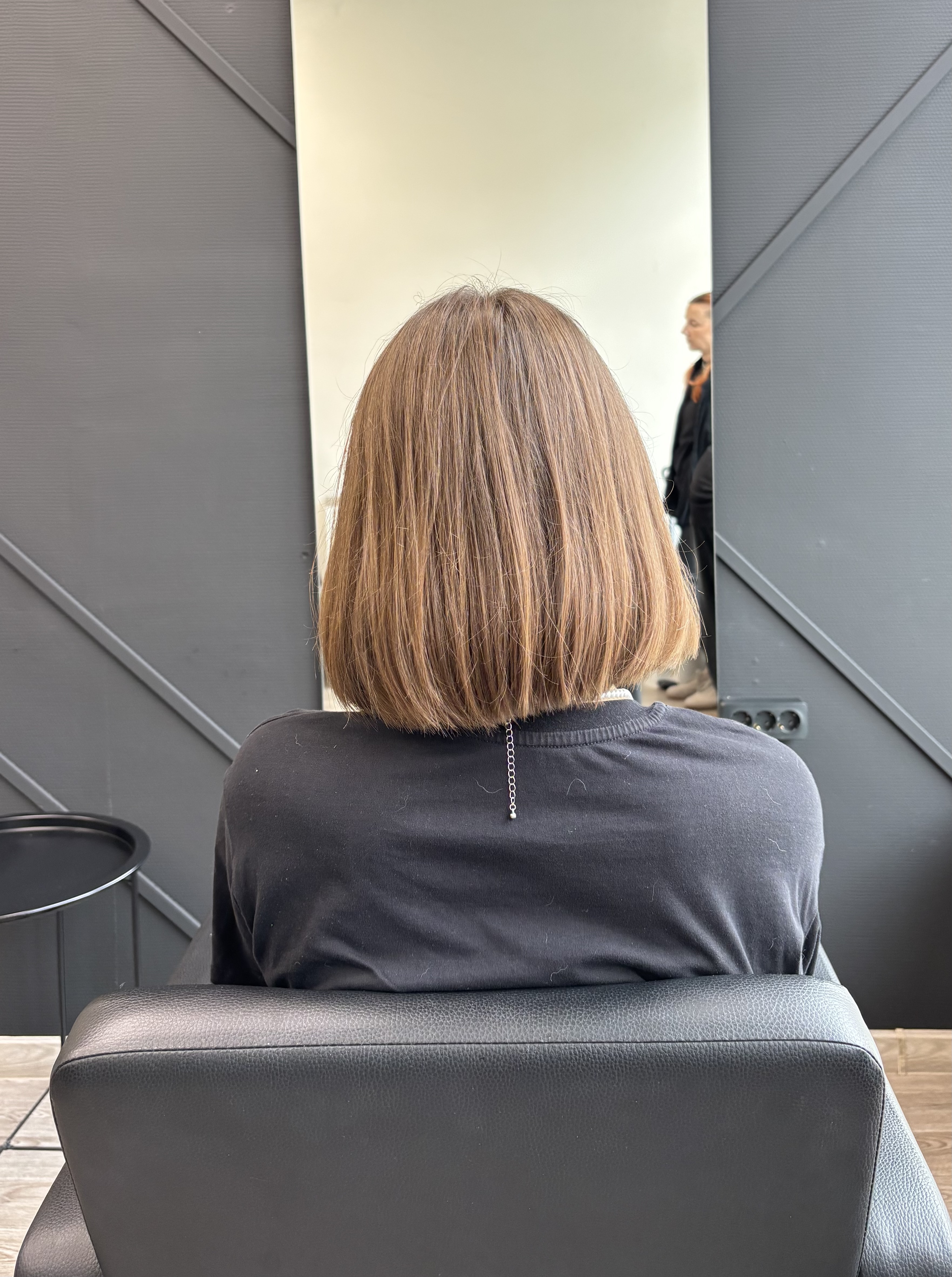 До окрашивания