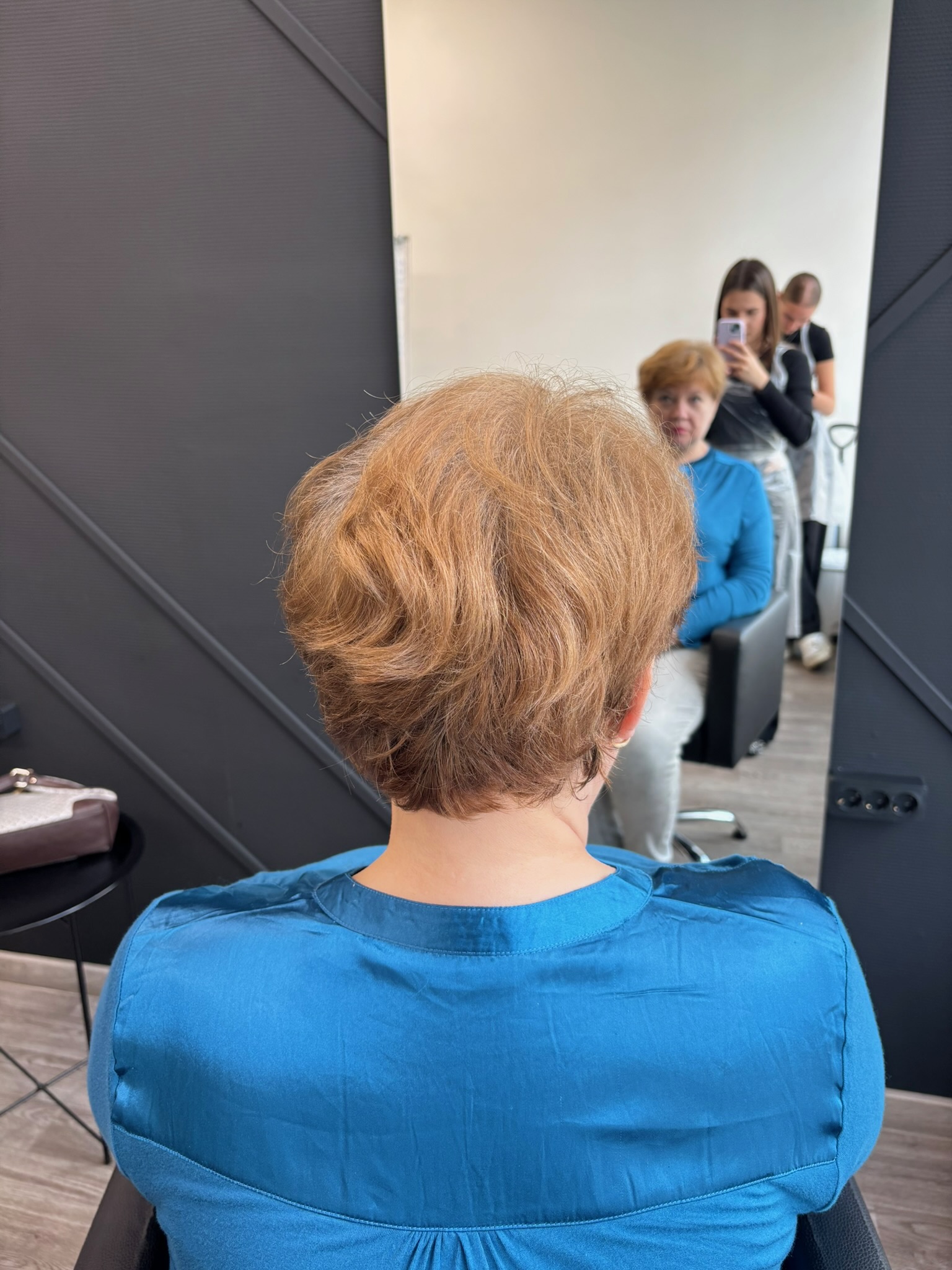 До окрашивания