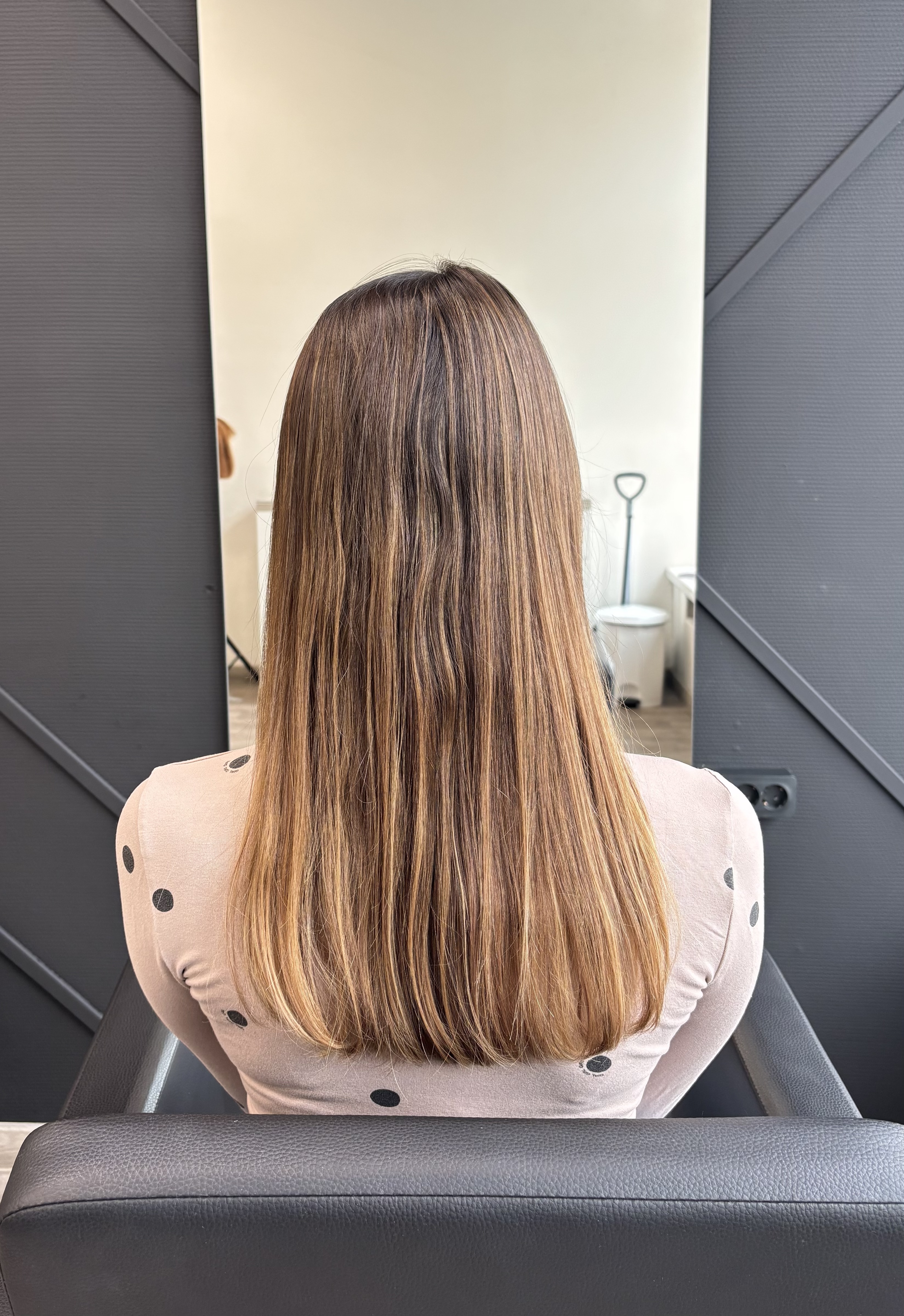 До окрашивания