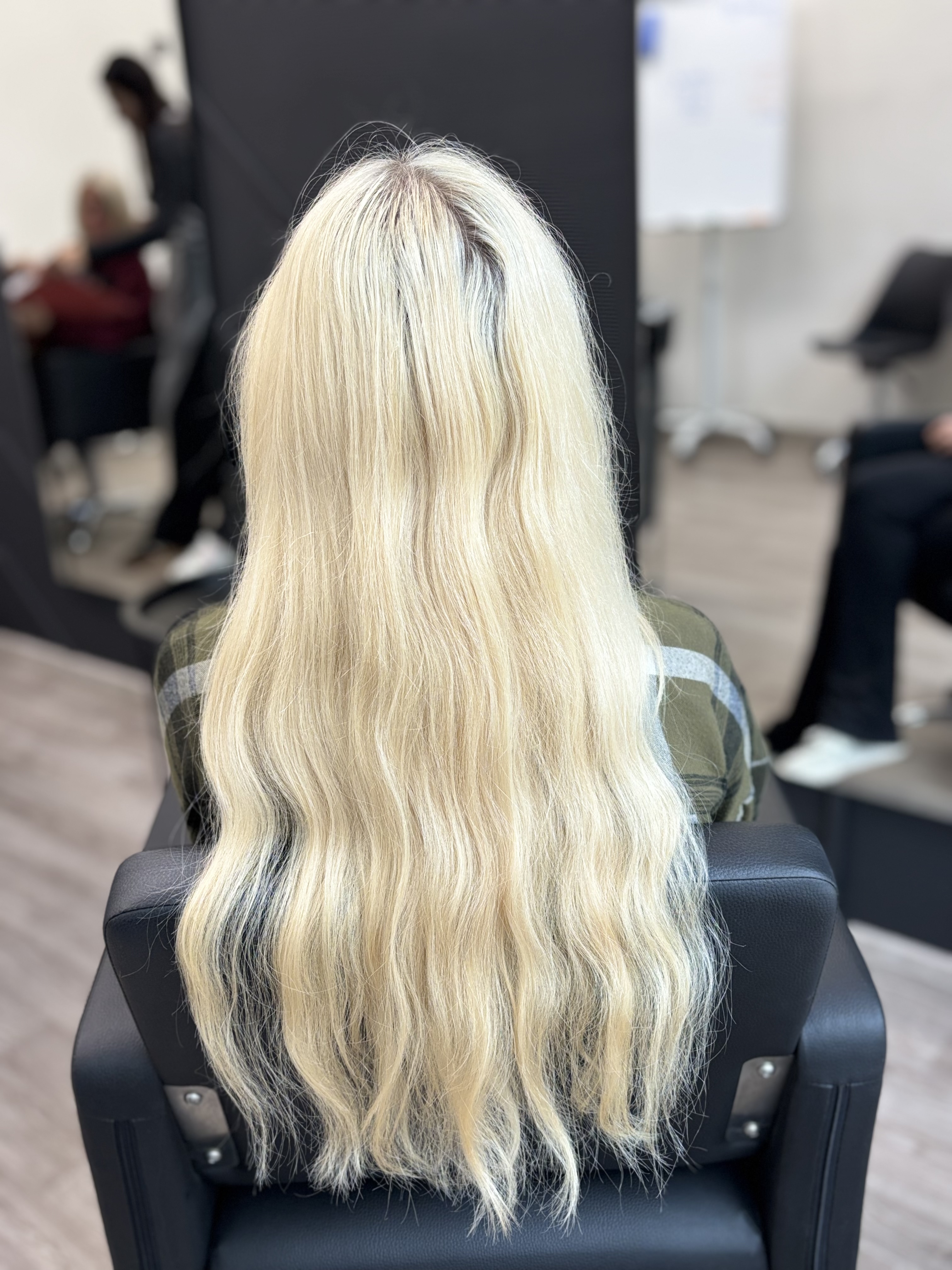 До окрашивания