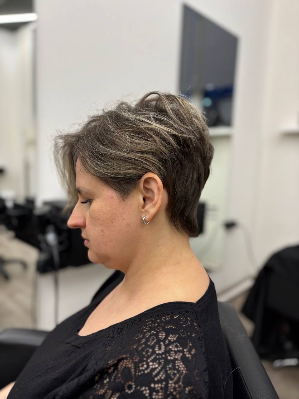 После стрижки